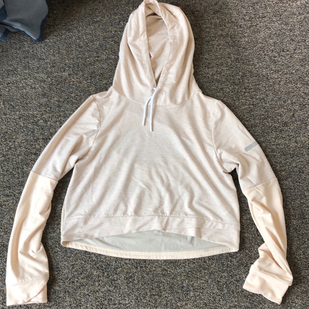 Gymshark Nikki B open back cropped hoodie